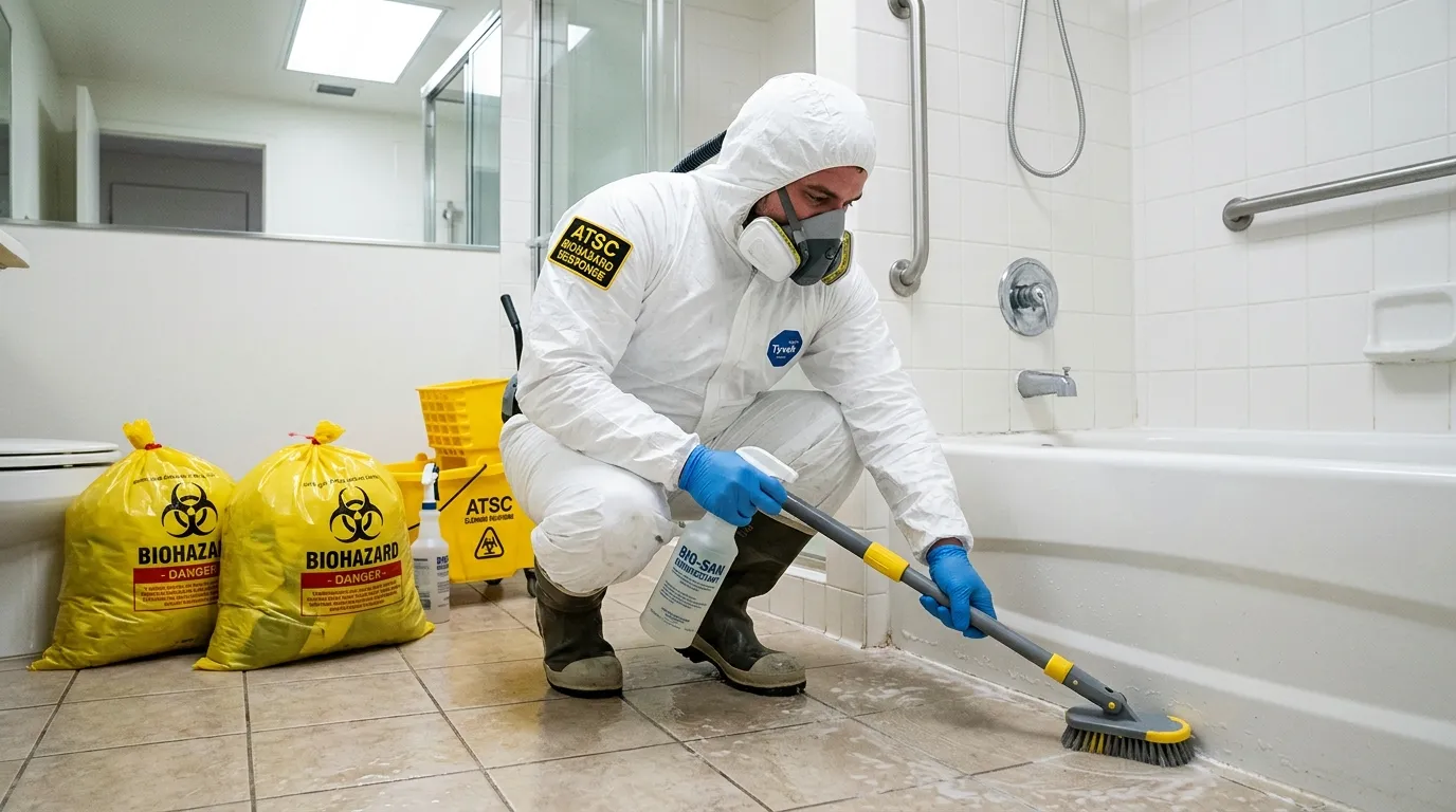 Decontamination equipment deployed for Blood Cleanup in Cambria Heights